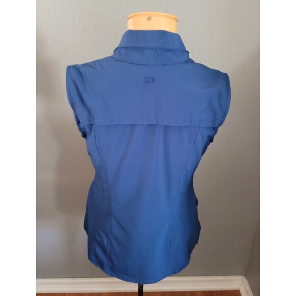Reel Legends Sleeveless Shirt Women’s Size Small Adventure Blue Fishing Outdoors - Picture 5 of 12